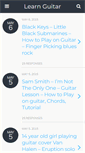 Mobile Screenshot of learnguitar.blogreviewplus.com